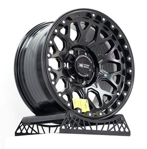 고급 오프로드 ATV & UTV 허브 알루미늄 합금 비드락 림 6x139.7 <span class=keywords><strong>17</strong></span>인치 딥 컨케이브 휠 림 블랙 - Product Image 3