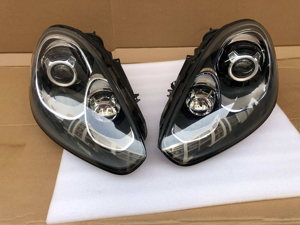 Faro Delantero de Xenón Negro para Porsche Cayenne 958.2 Turbo (2015-2017), con AFS y DRL, Conjunto de Dos Piezas - Product Image 3