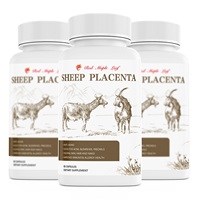 Soutien Immunitaire et Allergique : Capsules de Placenta de Mouton - Avec Zinc et Bioflavonoïdes d'Agrumes, Favorise le Système de Défense Naturel