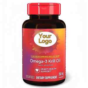 Aeglewell <span class=keywords><strong>OEM</strong></span> Marca Privada Óleo de <span class=keywords><strong>Krill</strong></span> 350mg Omega 3 Cápsulas de Gel de Óleo de <span class=keywords><strong>Krill</strong></span> Suplementos - Product Image 1