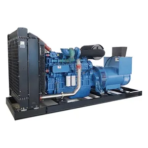 300kw 400kw 500KW 3 phase single phase brushless alternator water cooled Yuchai silent diesel generator