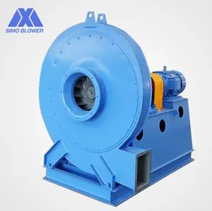 Tiga Fase Motor Listrik CFB Boiler Siput Fan Centrifugal Blower