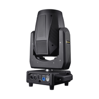 Projecteur Beam 380W avec ouverture 8500K, 18/22 canaux, gradation mécanique 0-100%, flux bidirectionnel et effet arc-en-ciel, DMX512, activé par le son