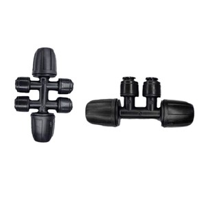 Conector de Riego por Goteo 812 de Conexión Rápida de 5/16 Pulgadas, Accesorio para Sistema de Riego de Jardín de Cuatro y Seis Vías - Product Image 4