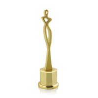 Figurine personnalisée en métal, trophée de danse, cadeau souvenir, décoration de la maison