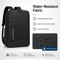 Sac à dos professionnel pour ordinateur portable, grande capacité, sac à dos étudiant, sac à dos imperméable pour ordinateur portable
