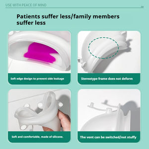 Collecteur d'<span class=keywords><strong>urine</strong></span> portable médical pour les patients âgés alités Sac d'<span class=keywords><strong>urine</strong></span> anti-fuite avec soutien de l'incontinence urinaire - Product Image 4