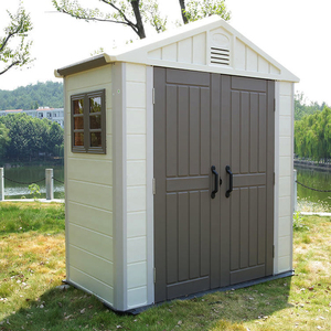 Wholesale Outdoor Back Yard Small Storage Cabins Tool House Hdpe Plastic Garden Buildings Shed