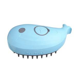 Nuevo Diseño Cepillo de Vapor para Mascotas con Carga Automática, Cepillo Pulverizador para Gatos, Masajeador de Belleza, Cepillo de Vapor de Plástico para Gatos Modelo Ballena con Interfaz USB - Product Image 2