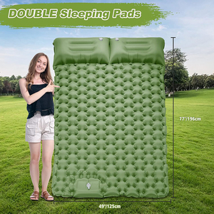 Colchón de Viaje Impermeable para Exteriores, Fácil de Transportar, Colchoneta Autoinflable, Colchones Inflables Dobles para Acampar - Product Image 4
