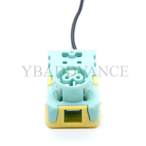 Araba direksiyon için 2 Pin PBT GF15 mavi/sarı otomatik kablolama konnektörleri - Product Image 2