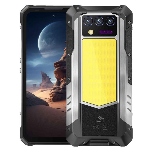 Oukitel WP100 TITAN 5G Projector Rugged Phone, 16GB+512GB, 200MP Camera, Fingerprint Identification, 6.8 Inch Android 14