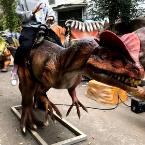 Dinosauro Animatronico Cavalcabile per Bambini, Attrazione per Centri Commerciali e Parchi Avventura, Giostre Elettriche per Bambini - Product Image 2