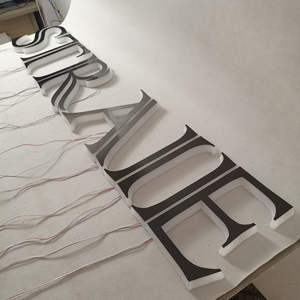 Outdoor Waterproof Customised Advertisement Backlit LED <strong>Light</strong> Acrylic Letter <strong>Sign</strong> With Trim - Product Image 5