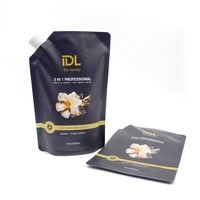 Emballage en sachet à bec verseur personnalisé imprimé 2l 3l 4l Gel douche Shampooing Liquide vaisselle Doy Pack Savon Liquide Recharge Emballage en sachet