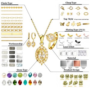 Collana con Quadrifoglio Placcata in Oro 18K per Donne, Ciondolo a Fiore in Acciaio Inossidabile Impermeabile con Zirconi, Gioiello Vintage di Lusso Leggero, Regalo - Product Image 4