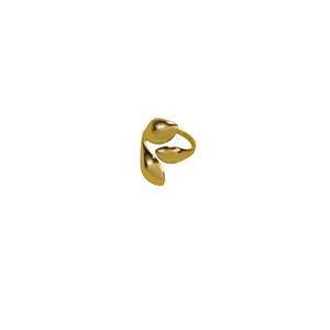 Fashion <b>Rings</b> 316L Stainless Steel PVD Gold Plating Sustainable Resistant Design - Product Image 1