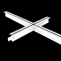 Système FUT - Composants de plafond en acier galvanisé, accessoires pour cloisons sèches, profilés en acier léger, canaux de suspension, grille de plafond suspendu