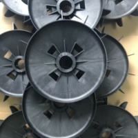 Ventilateur SWF Parts N0000023 pour treuil de chantier - Noir, garantie 6 mois, 100 % testé, composants essentiels neufs (engrenage et moteur)