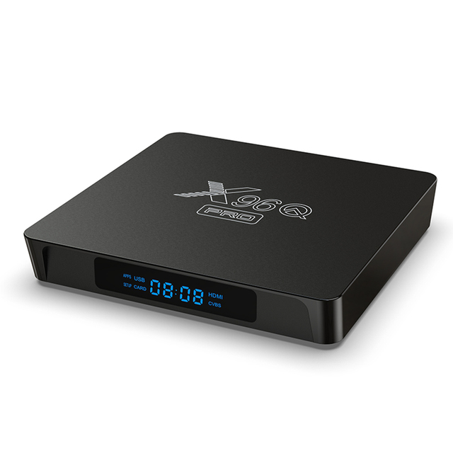 Hot Selling for Stream Box 2GB 16GB Android 10 Quad Core Allwinner H313 Dual WiFi 2.4G 5G 4K HDR Output Smart Box X96qpro