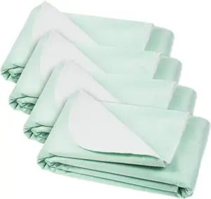 Coussinets de lit lavables personnalisés pour l'incontinence, protection contre le mouillage, sous-coussins réutilisables et imperméables pour femmes, hommes, enfants et animaux de compagnie