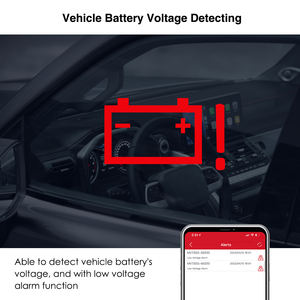 อุปกรณ์ติดตามรถ GPS แบบ Dual IP รายเดือน, รีเลย์ขนาดเล็ก4G ซ่อน MV730G ติดตาม GPS พร้อมตำแหน่ง Glonass galileo QZSS SBA - Product Image 2