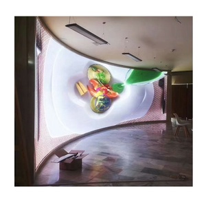 Anti collisione e la prova di umidità coperta led display advertising curvo parete video a led Nuova Tendenza schermo a led GOB <span class=keywords><strong>tech</strong></span> - Product Image 1