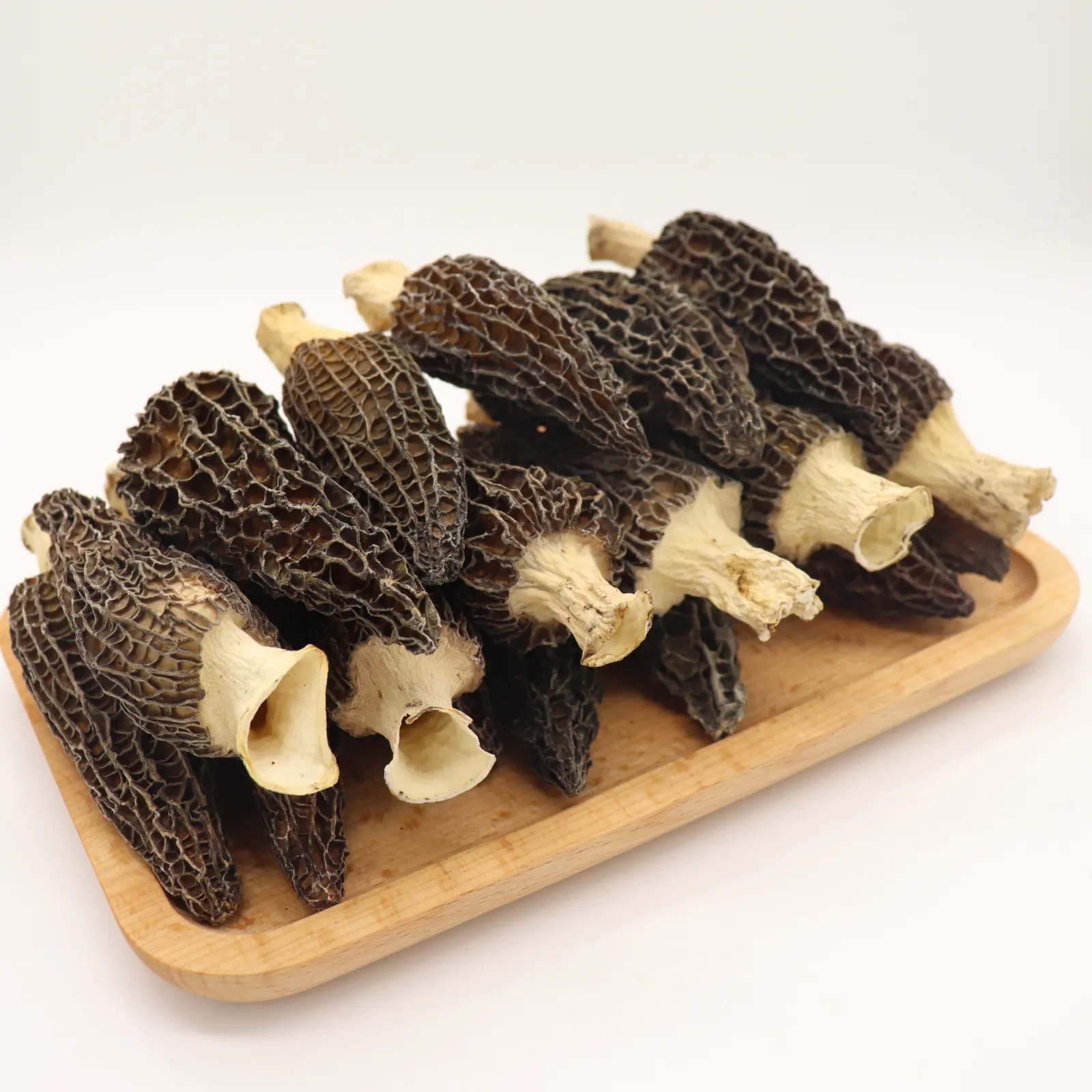 Wholesale cultivated morels mushroom price high quality dried morchella conica Dried black Morels Mushroom