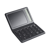 Keyboard Mini USB 3.0 Portabel Plastik Operasi Gunting dengan Keypad Numerik dan Touchpad, Kalkulator 3 in 1 OEM Pabrik untuk Akuntansi