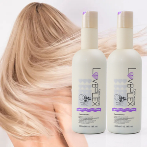 Teinture capillaire blonde platine professionnelle en gallon de marque privée, huile de coco biologique, <span class=keywords><strong>shampooing</strong></span> violet argenté pour cheveux blonds - Product Image 2