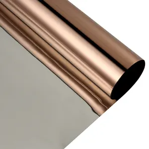 bronze silver Anti-fog window film for house glass foil for architectural window use quality window glass tint film