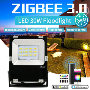 Projecteur LED extérieur de jardin 2023 RGB+CCT 30W Zigbee <span class=keywords><strong>PRO</strong></span> IP65 avec température de couleur 2700-6500K et garantie de 3 ans - Product Image 2