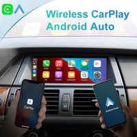 Módulo Inalámbrico STWEI Apple CarPlay Android Auto, Reproductor de Audio para Auto, Caja Decodificadora para Modelos BMW CIC E90 E91 F10 F11 F07 F01 E84, 1 Año de Garantía