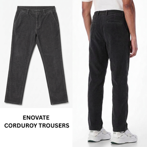 Pantalones de pana premium para hombre, corte ajustado, informales, de algodón, para invierno, calidad de exportación, proveedor mayorista a granel - Product Image 1