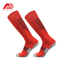 Chaussettes de football personnalisées de haute qualité Chaussettes de sport antidérapantes pour l'équipage