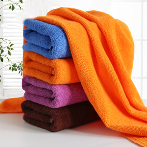 Vente en gros personnalisé 100% coton velours du bout des doigts 11x17 serviettes <span class=keywords><strong>de</strong></span> <span class=keywords><strong>plage</strong></span> couleurs vives pour un usage quotidien prix réduit - Product Image 3