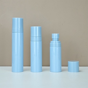 Envase Cosmético de 60ml 80ml 100ml, Botella de Spray de Plástico Azul para Cuerpo y Rostro con Pulverizador Fino - Product Image 4