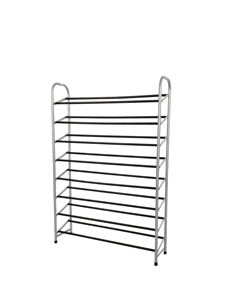 ספסל נעליים 8 שכבות סיטונאי מהמפעל, מתקן אחסון נעליים מודרני עם מסגרת מתכת לכניסה לבית ולסלון - Product Image 5