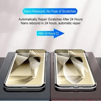 Film Hydrogel Auto-Réparateur à Couverture Totale avec Mémoire AF pour Protection d'Écran de Téléphone Mobile Samsung Galaxy S26 S25 S24 S23 S22 Ultra