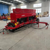 Nouveau type de semoir d'engrais de blé monté sur tracteur; Machine de plantation de petites particules de riz sec.