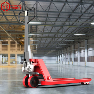Outdoor Indoor Magazijn Logistiek Kleine <span class=keywords><strong>Hand</strong></span> Pallet Jack 3 Ton Pu Nylon Wiel Hydraulische Handmatige Vrachtwagen - Product Image 6