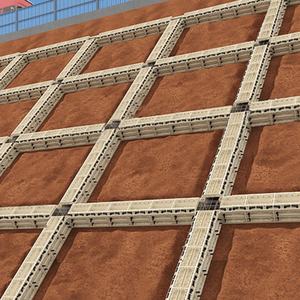 Angles d'<span class=keywords><strong>angle</strong></span> professionnels en <span class=keywords><strong>polystyrène</strong></span> renforcé système de mur de cisaillement de drain moule de coffrage en béton en plastique - Product Image 3