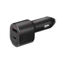 Chargeur de voiture USB Type C double port super rapide 45W pour Samsung, compatible avec les téléphones mobiles, protection OTP, compatible PD, EP-L5300