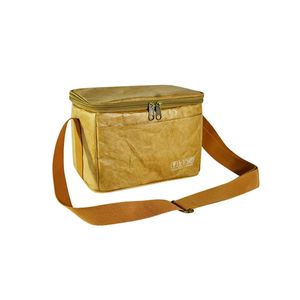 Bolsa térmica personalizada con logotipo, al por mayor, impermeable, de papel kraft, moderna y elegante, de Tyvek, aislada, OEM, para el almuerzo. - Product Image 5