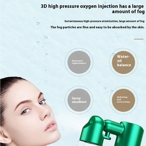 Pulvérisateur facial portable haute pression alimenté par USB en plastique, instrument de beauté domestique portatif, injection d'oxygène à bulles <span class=keywords><strong>nano</strong></span> - Product Image 3