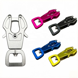Mousqueton <span class=keywords><strong>pivotant</strong></span> en aluminium aéronautique 4KN - Product Image 1