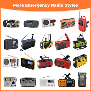 Venta al por mayor Estilos calientes Batería recargable Portátil Autoalimentado Dynamo SOS Alarma Emergencia Solar Manivela <span class=keywords><strong>Linterna</strong></span> Clima B - Product Image 5