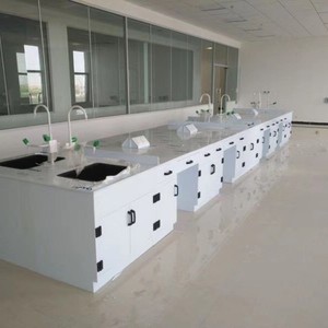 Pp Laboratory Workbench Chemical Lab Table Acid <b>Alkali</b> Resistant Polypropylene Surface School Use - Product Image 2