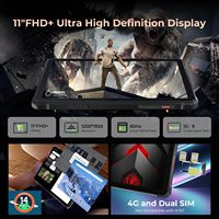Tablet Resistente de 11 Pulgadas, Android 14, 2-K, 20080 mAh, Resistente al Agua, para Exteriores, con Cámara, IP68/IP69K, Doble SIM, 4G/WiFi 5, Face ID, GPS, OTG, MTK, Nueva