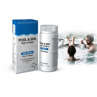 Kits de test d'eau pour spa et piscine Offre Spéciale 3 en 1 avec bandelettes de test d'alcalinité totale et de pH du chlore libre